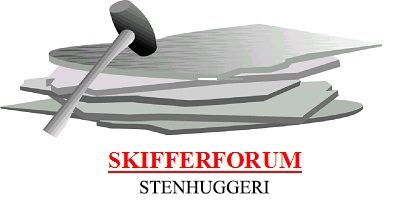 Skifferforum stenhuggeri logotyp